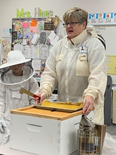 1st Grade Gets a Special Visit