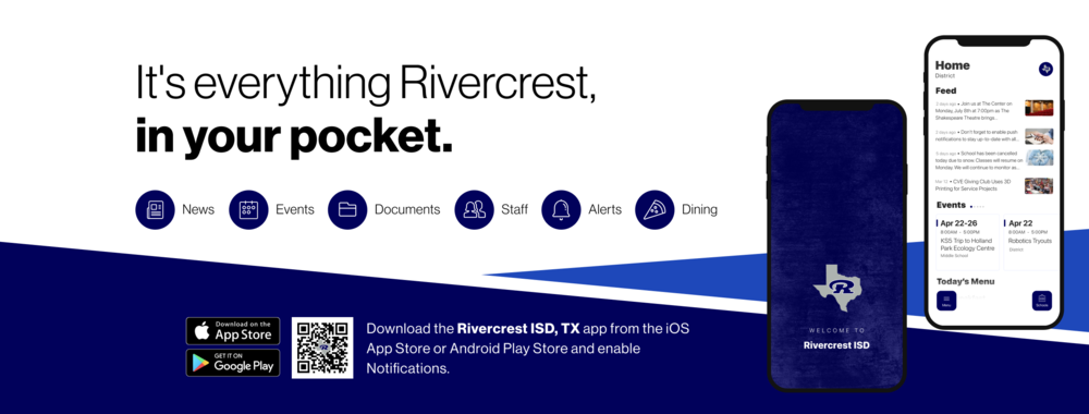 Download the Rivercrest ISD App