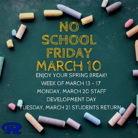 No School March 10