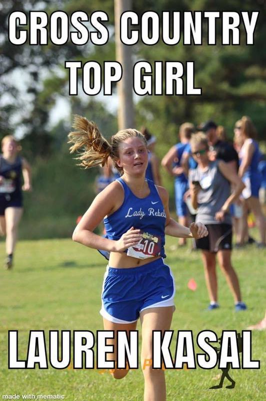 Cross Country Top Girl Lauren Kasal Cross Country Top Girl Lauren Kasal